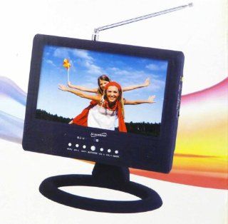 SuperSonic SC499D 9 LCD Portable Digital TV with ATSC/NTSC Tuner and AC/DC Power (1 Each) Electronics