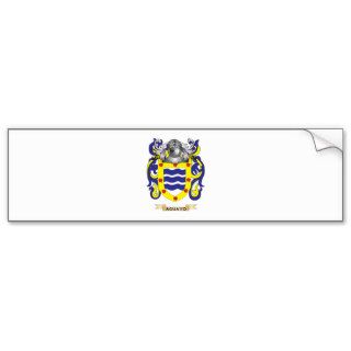 Aguayo Coat of Arms (Family Crest) Bumper Stickers