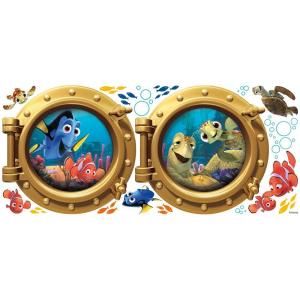 18 in. x 40 in. Finding Nemo 19 Piece Peel and Stick Giant Wall Decals RMK2060GM