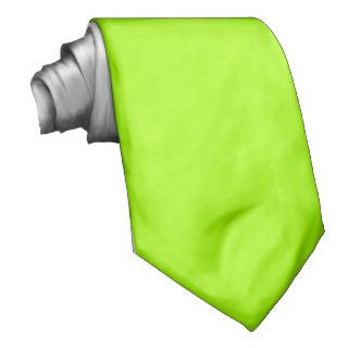 Neon Green Color Only Custom Products Neck Wear