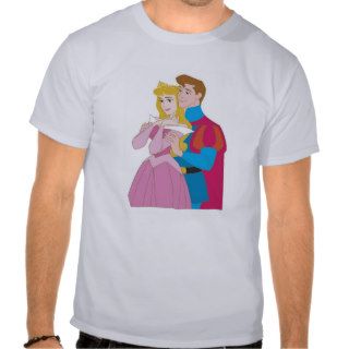 Sleeping Beauty's Aurora and Prince Philip Disney T shirts