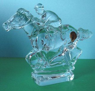 Waterford Crystal Horse & Jockey   Collectible   Collectible Figurines