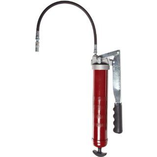 Alemite 500 E Grease Gun, Develops up to 10,000 psi, Delivery 1 oz./21 Strokes, 16 oz. Bulk or 14 oz. Cartridge, with 18" Hose & Coupler, 3 Way Loading