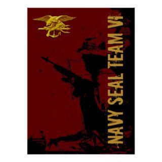 Navy Seal Team VI Poster