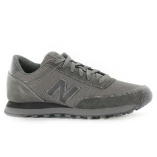 New Balance Classic 501 Grey Black Mens Trainers Shoes