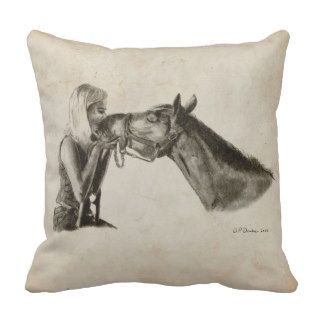 Horse Kisses Pillows