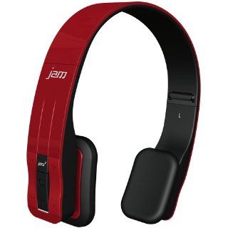 HMDX Audio HX P610RD JAM Fusion Bluetooth Stereo Headphones, Red Electronics