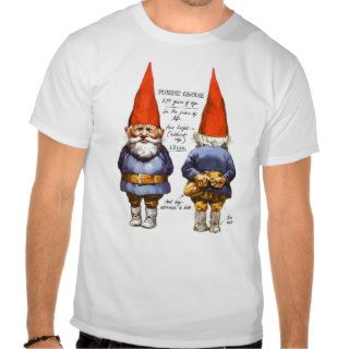 Male gnome t shirt