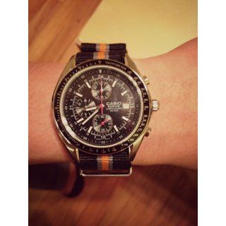 Casio Men's EF503D 1AV Edifice Stainless Steel Chronograph Watch Watches