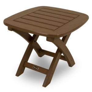Trex Outdoor Furniture Yacht Club Tree House 21 in. x 18 in. Patio Side Table TXNSTTH