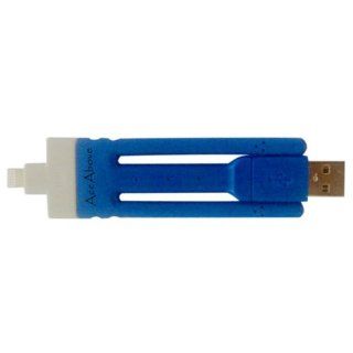 USB Data Sync & Charger Cable with Stand function for All iPhone 5 and iPhone 5S (Lightning Cable) (Blue) Cell Phones & Accessories