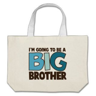 big brother t shirt canvas bag