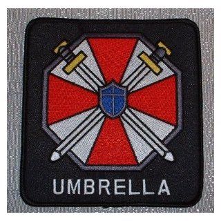 RESIDENT EVIL UMBRELLA Corporation Logo Iron On Patches 3" 