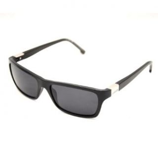Lacoste L 504S 007 Black/Dark Grey Rectangular Sunglasses Clothing