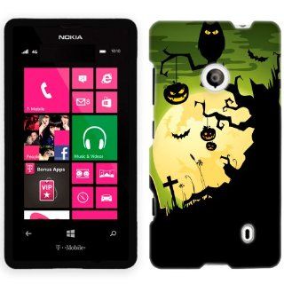 Nokia Lumia 521 Creep Green Halloween Phone Case Cover Cell Phones & Accessories