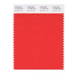 PANTONE SMART 17 1562X Color Swatch Card, Mandarin Red   Wall Decor Stickers  