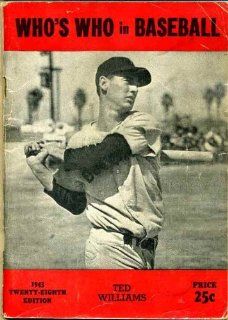 Who's Who in Baseball, Twenty eighth Edition, 1943 Clifford Bloodgood Books