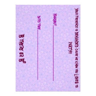 Casual Party Invitation Cards