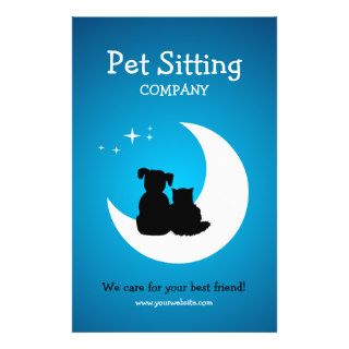 Pet Care / Pet Sitting business flyer