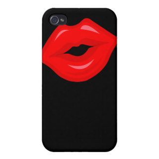 Red Lips Kiss  iPhone 4/4S Cover