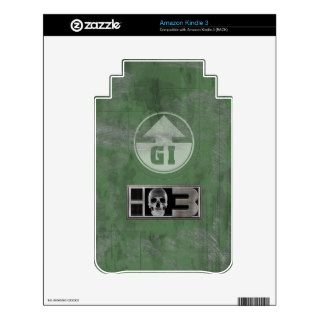 Rogue Trooper Biochip   Bagman Distressed Decal For Kindle
