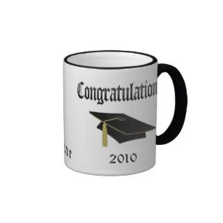 Graduation Cup 2010, put on any drink items Coffee Mugs