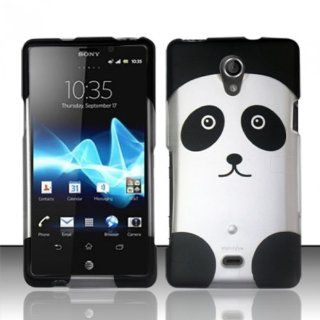 Sony Xperia TL LT30at Case (AT&T) Lavishing Panda Design Hard Cover Protector with Free Car Charger + Gift Box By Tech Accessories Cell Phones & Accessories
