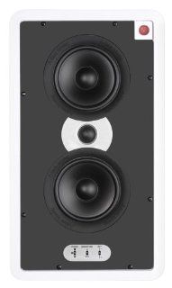 Atlantic Technology IWCB 525 S In Wall Closed Box Speaker MTB 5 1/4 Inch (each) (white) Electronics