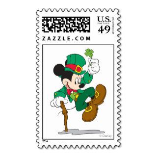 Mickey the Leprechaun Postage Stamps