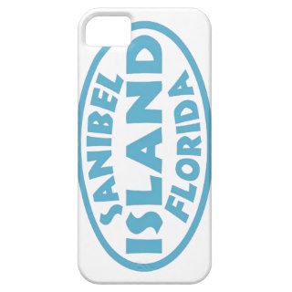 Sanibel Island Florida blue oval iPhone 5/5S Case