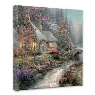 Thomas Kinkade   Twilight Cottage Canvas Wrap   Prints