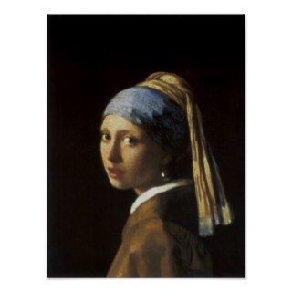 Girl with a Pearl Earring Posters