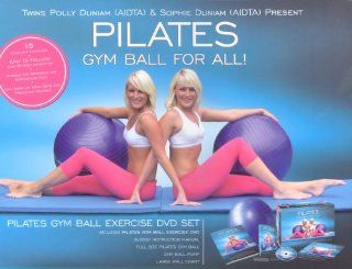 Pilates Gym Ball Exercise DVD Set Movies & TV