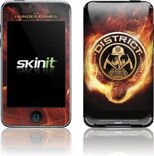 The Hunger Games   The Hunger Games  District 12 Logo on Fire   iPod Touch (2nd & 3rd Gen)   Skinit Skin   Players & Accessories
