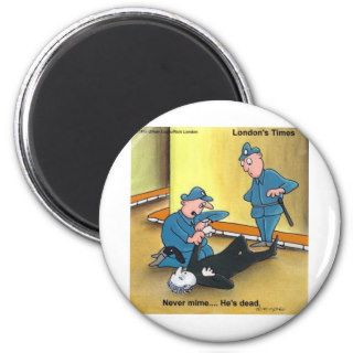 Dead Mime Funny Tees Mugs Cards Gifts Etc Fridge Magnet