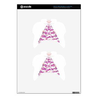 Pink Christmas Tree Xbox 360 Controller Skins