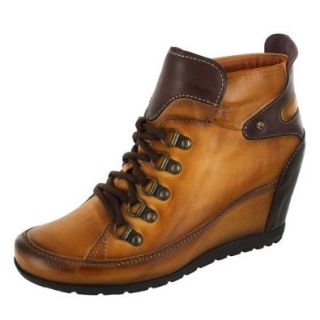 Pikolinos Womens Amsterdam 890 9700 Mostaz Edf/Olmo Boots Shoes
