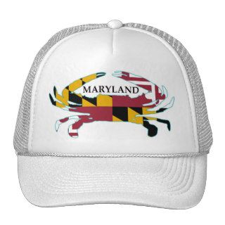 Maryland Flag Crab Hat