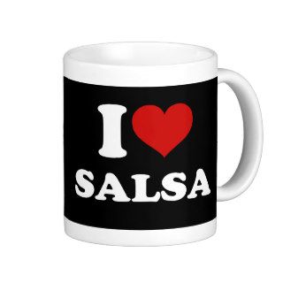 I Love Salsa Coffee Mug