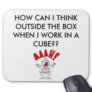 CUBICLE HUMOR MOUSE PADS
