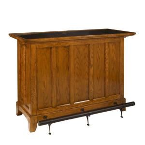 Arts and Crafts 3 Piece Bar Set in Distressed Oak Finish 5900 998