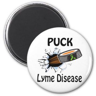 Puck The Causes Lyme Disease Magnet