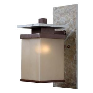 Home Decorators Collection Quarry 1 Light Slate and Copper Bronze Large Lantern 93082COP