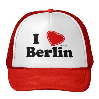 I Love Berlin Mesh Hat