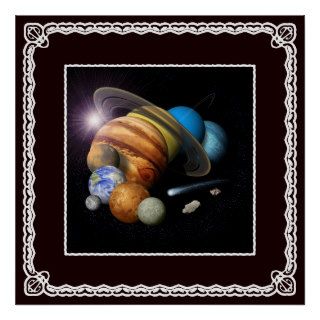 PLANETS ETC. OF OUR SOLAR SYSTEM  ., PRINT