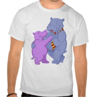 Dancing Hippo Tango T Shirt