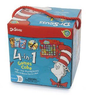 Dr. Seuss 4 in 1 Games Cube Toys & Games
