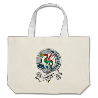 Crichton Clan Badge Canvas Bag