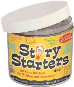 Story Starters in a Jar 101 Story Starters for Writing and Discussion (Cards) Games & Activities