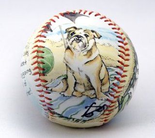 Bulldog Baseball (Bulldog Baseball)  Sports Fan Baseballs  Sports & Outdoors